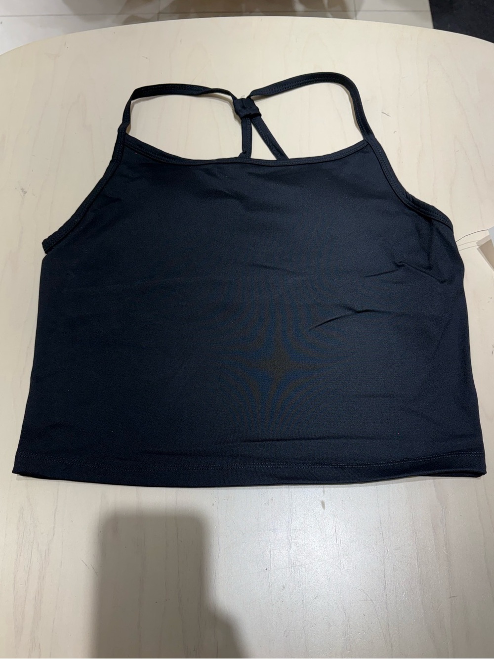 Black Strappy Tank Top - Picture 2 of 3